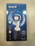 Oral-b Pro 500 Black Rechargeable Toothbrush 2 Modes 30 Second Quadrant Timer. Fixed Price $32.99.