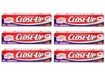 Close Up Anticavity Fluoride Toothpaste 6 Ounce Pack Of Cinnamon Flavor. Fixed Price $39.89.