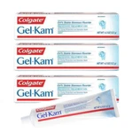 3-pack Colgate Gel-kam Preventative Treatment Gel Stannous Fluoride 4.3 Oz, Mint. Fixed Price $44.99.