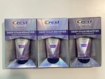 3 Crest 3d White Brilliance Deep Stain Remover Daily Toothpaste, 2.1 Oz, Exp2027. Fixed Price $18.99.