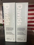 Whitening + Antiplaque Toothpaste, Natural Peppermint, 5.25 Oz 2 Pack. Fixed Price $20.90.