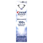 Crest 3d White Brilliance Protected Toothpaste Enamel 3.9 Oz (110g). Fixed Price $52.95.