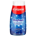 Colgate Max Fresh Mini Breath Strips Liquid Gel Toothpaste Cool Mint 4.6 Oz. Fixed Price $11.84.