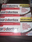 4 Box Parodontax Teeth Whitening Toothpaste Helps Prevent Bleeding Gums 3.4 Oz. Fixed Price $12.00.