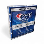 Crest Pro-health Advanced Whitening Fluoride Toothpaste, 5.8 Oz - 5 Count. Fixed Price $16.60.