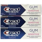 3 Crest Pro Health 4.8 Oz Gum & Sensitive Fluoride Anticavity Toothpastes. Fixed Price $25.00.