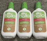 Hello Natural Watermelon Flavor Kids Fluoride Free Rinse, 16 Oz 2pcs New. Fixed Price $20.00.