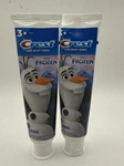 Lot Of 2 - Crest Toothpaste Kids Star Frozen- Bubblegum 4.2oz Tube Exp 8/2026. Fixed Price $6.99.