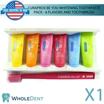 Curaprox Be You Whitening Toothpaste Dental Pack 6 Flavors And Toothbrush. Fixed Price $43.90.