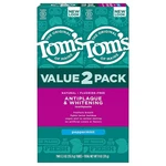 Fluoride-free Antiplaque & Whitening Natural Paste, Peppermint 5.5 Oz. (pk Of 2). Fixed Price $18.44.
