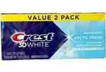 Crest 3d White Arctic Fresh 3.8oz Value 2 Pack 11/26. Fixed Price $12.99.