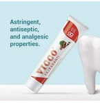 Vicco Vajradanti Ayurvedic Toothpaste 200g, 18 Herbs & Barks, Sls Free. Fixed Price $10.99.