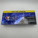 Crest 3d White Advanced Charcoal Whitening Toothpaste, 3.3 Oz, Pk Of 2 Ex03/27. Fixed Price $11.94.