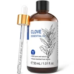 Clove Oil For Teeth, Gums, Oral Care, Diy Spray, 100% Pure Natural 30ml. Fixed Price $10.92.