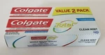 Colgate Total Clean Mint Paste Toothpaste Twin Pack 4.8 Oz. Fixed Price $9.99.