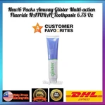 New!3 Packs Amway Glister Multi-action Fluoride Natural Toothpaste 6.75 Oz. Fixed Price $100.00.