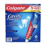 Colgate Cavity Protection Fluoride Toothpaste Mint 5 Pack Super Size Whitening. Fixed Price $10.41.
