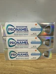 3-pack Sensodyne Gentle Whitening Sensitive Toothpaste, Fresh Mint, 4 Oz. Fixed Price $18.99.