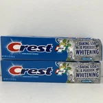 Crest Plus Baking Soda & Peroxide Whitening Toothpaste, Fresh Mint, 5.7 Oz, 2 Pk. Fixed Price $11.19.