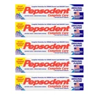 Pepsodents Complete Care Toothpaste, Original Flavor, 5.5 Oz (5 Pack). Fixed Price $12.95.