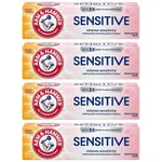 Pack Of (4) New Arm & Hammer Sensitive Teeth Gums Toothpaste 4.5 Oz. Fixed Price $37.99.