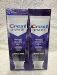 Crest 3d White Advanced Charcoal Fluoride Toothpaste 2.7 Oz (2 Pack) Exp 6/2025. Fixed Price $11.00.
