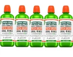 5 Pack - Therabreath Fresh Breath Mouthwash, Mild Mint, Alcohol-free, 33.8 Fl Oz. Fixed Price $86.39.