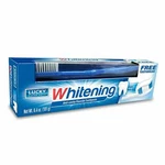 Lucky Super Soft Adult Whitening Anti-cavity Toothpaste 6.4 Oz + Toothbrush. Fixed Price $9.99.