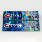 2x Crest Clean Breath Peppermint 4.6oz Toothpaste. Fixed Price $14.95.