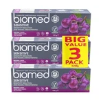 3x 100g Biomed Sensitive Natural Vegan Toothpaste 3 Pack/3.5 Oz. Fixed Price $24.99.
