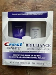 Crest 3d White Brilliance Whitening 2-step Kit Mint, Enamel Safe, 6.3 Oz. Fixed Price $18.00.