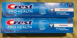 2 Pack Crest Pro-health Whitening Toothpaste, 4.3 Oz Sealed. Fixed Price $5.50.
