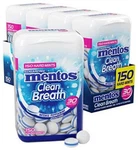 Mentos Clean Breath Sugarfree Hard Mint, 150pc, Assorted Flavor Names , Sizes. Fixed Price $27.39.