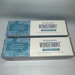 (two) Schmidt S Wondermint Tooth+mouth Paste Toothpaste Fluoride Free 4.7 Oz X 2. Fixed Price $19.99.