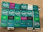 8 Pack Toms Natural Toothpaste Fluoride Wicked Fresh Charcoal Anti-plaque 4oz. Fixed Price $29.99.