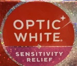 3 Pk Colgate Optic White Sensitivity Relief Whitening 3.8 Oz. Soothing Mint. Fixed Price $19.50.
