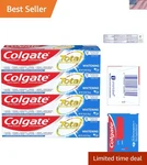 4-pack Colgate Total Whitening Toothpaste Gel - Achieve A Whiter Smile, 4.8 Oz. Fixed Price $48.44.