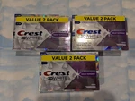 Lot (3) Crest 3d White 2-pack Brilliance Toothpaste Vibrant Peppermint 4.6 Oz. Fixed Price $45.65.