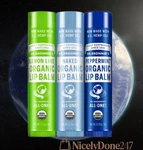 Dr. Bronners All One Organic Lip Balm Variety Pack Of 3 Naked Peppermint Lime. Fixed Price $14.99.