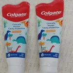 Set Of 2 Colgate Kids Toothpaste Dinosaurs Mild Bubble Fruit 3.5 Oz. Fixed Price $11.97.