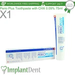 Dental Toothpaste 75ml Perio Plus Chx 0.09% Targeted Oral Care Routine Curaprox. Fixed Price $19.00.