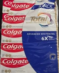 5-pack Colgate Total Active Prevention Advanced Whitening Toothpaste Exp/2027. Fixed Price $19.99.