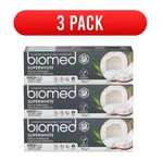 3 Pack Biomed Superwhite Vegan Toothpaste With Coconut Oil, 3x100g. Fixed Price $39.90.