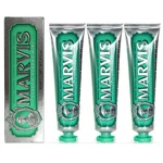 Marvis Classic Strong Mint 4.5oz/85ml New In Box Set Of 3. Fixed Price $32.99.