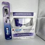 Crest 3d White Brilliance Whitening 2-step Toothpaste Mint 4.0oz & 2.3oz. Fixed Price $19.99.