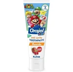 Three Orajel Kids Super Mario Anti-cavity Fluoride Toothpaste, Berry Flavor. Fixed Price $25.97.
