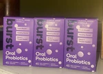 Lot Of 3 Burst Oral Probiotics 45 Chewable Lozenges Mint Fresh Breath Exp: 09/26. Fixed Price $69.99.