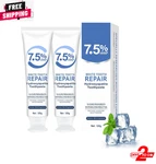 2pcs Pasta De Dientes Hidroxiapatita 7,5% Dental Para Protecci N Avanzada Del Es. Fixed Price $13.99.