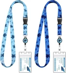 2 Pieces Cruise Lanyard For Ship Cards Detachable Lanyards With Retractable Badg. Fixed Price $8.62.