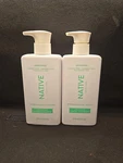 2-pack Native Sensitive Face Wash Sulfate-free Unscented Facial Cleanser - 12 Oz. Fixed Price $12.87.